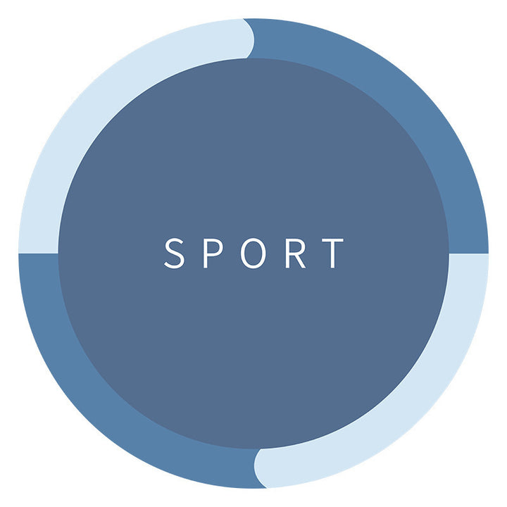 Abstract Sports-Themed Area Mat Kalsten