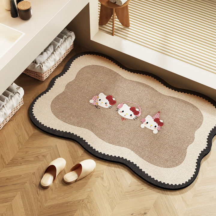 Cute Cartoon Character Bath Rug