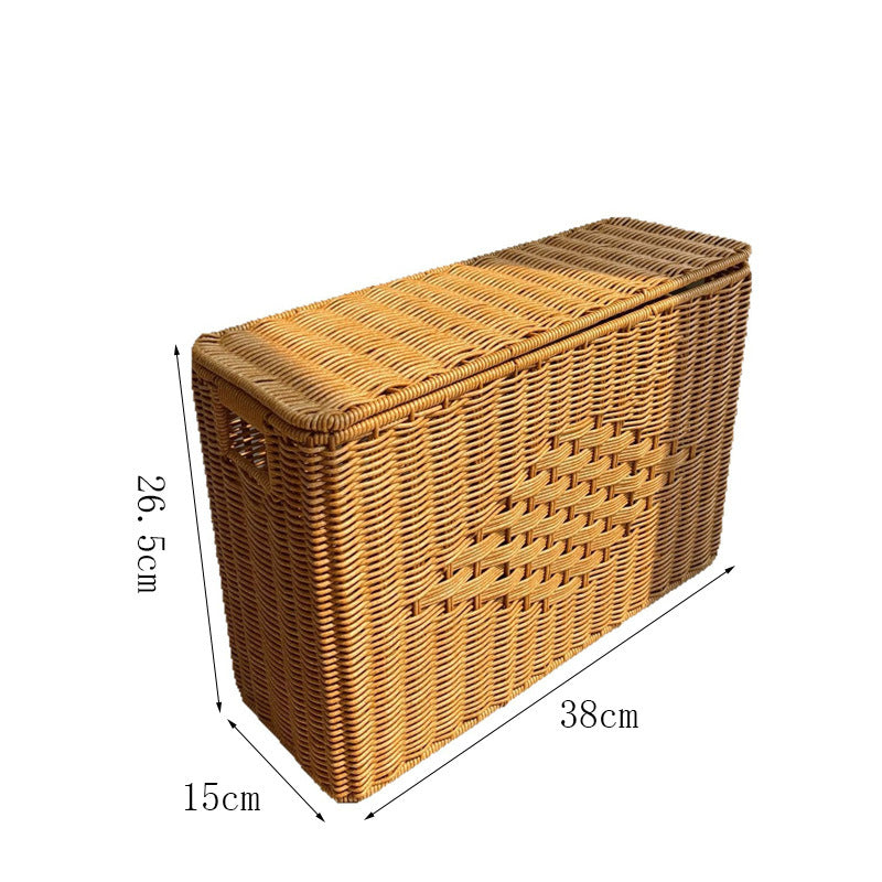 Rectangular Woven Storage Chest Kalsten