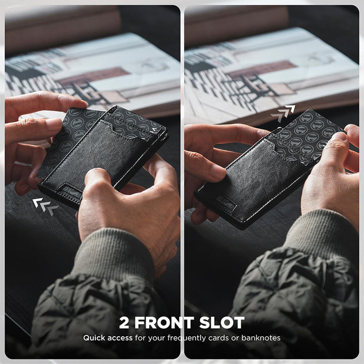 Sleek Multi-Pocket Leather Wallet Kalsten