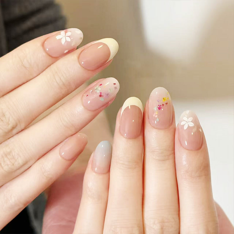 Whimsical Bunny-Themed Press-On Nail Art Set Kalsten