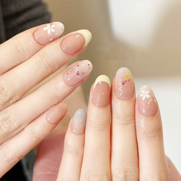 Whimsical Bunny-Themed Press-On Nail Art Set Kalsten