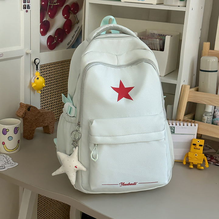 Casual Backpack with Stylish Star Design Kalsten