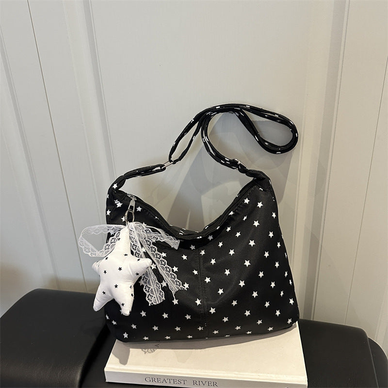 Starry Print Shoulder Bag
