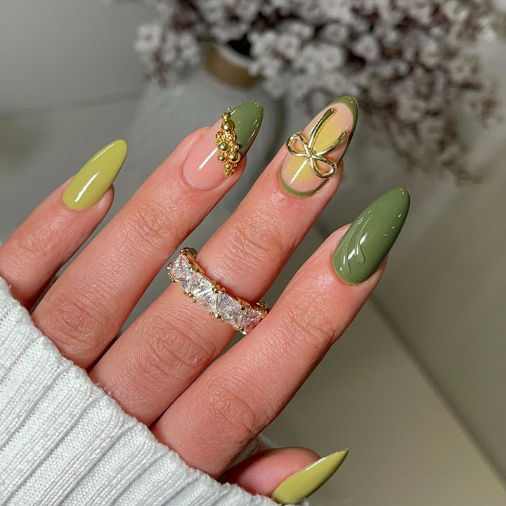 Artificial Fingernails with Creative Accents Kalsten