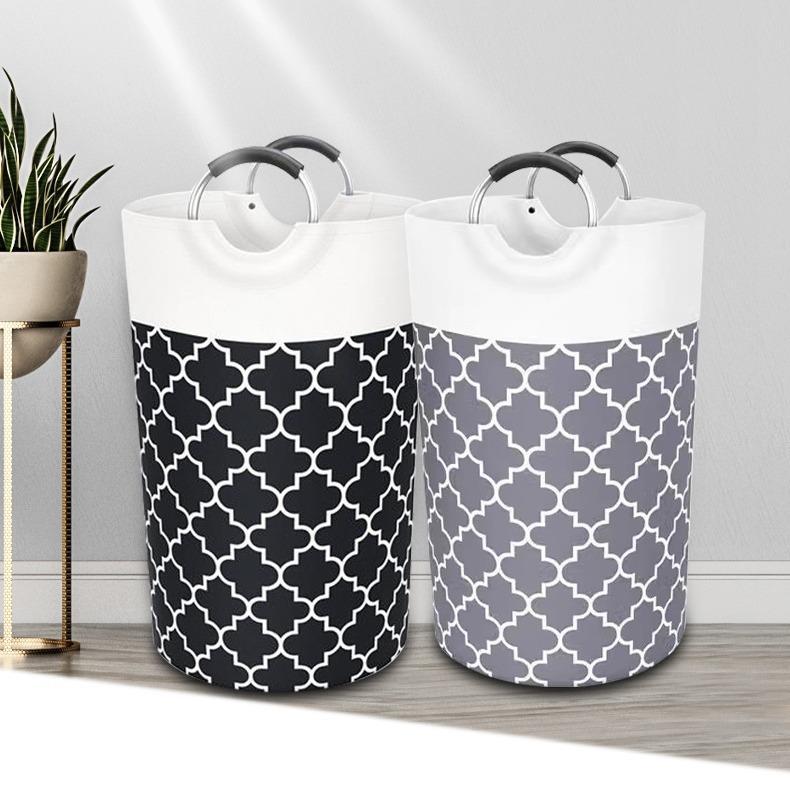 Stylish storage bucket with handles Kalsten