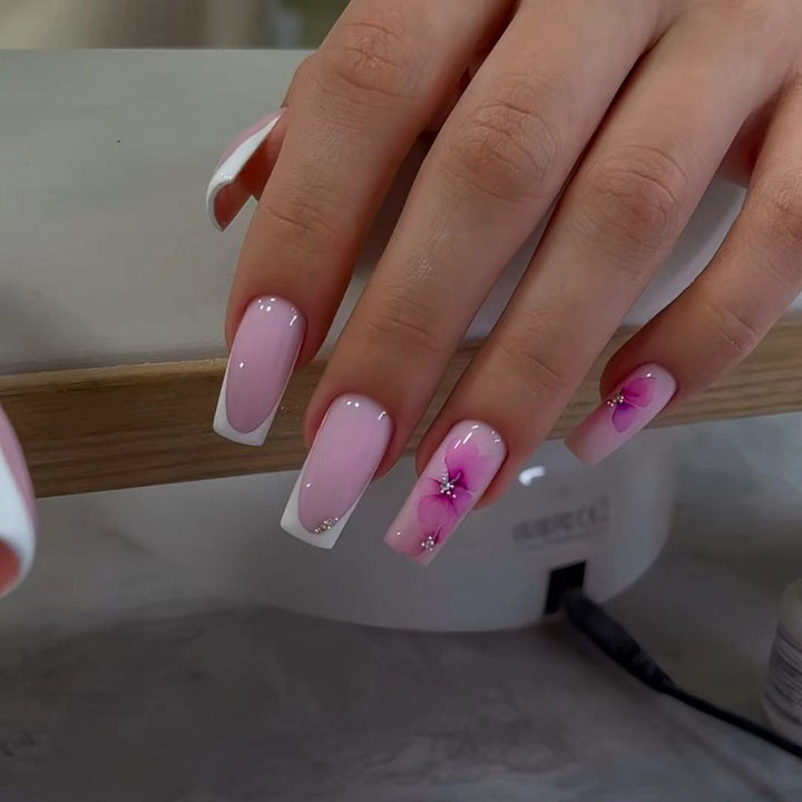 Floral Art Press-On Nail Set Kalsten