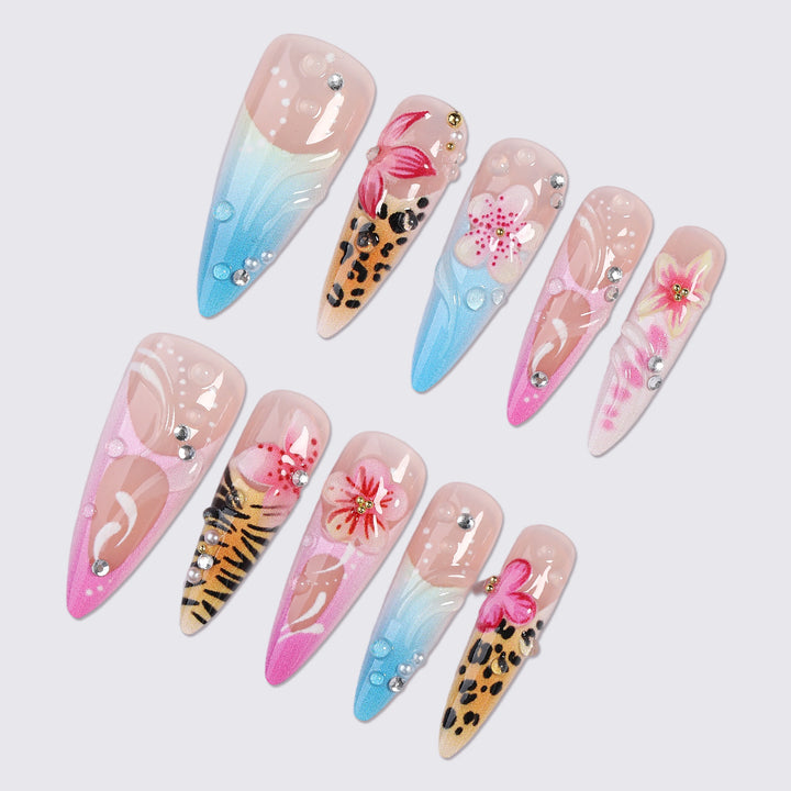 Artistic High-Quality Press-On Nail Set kalsten