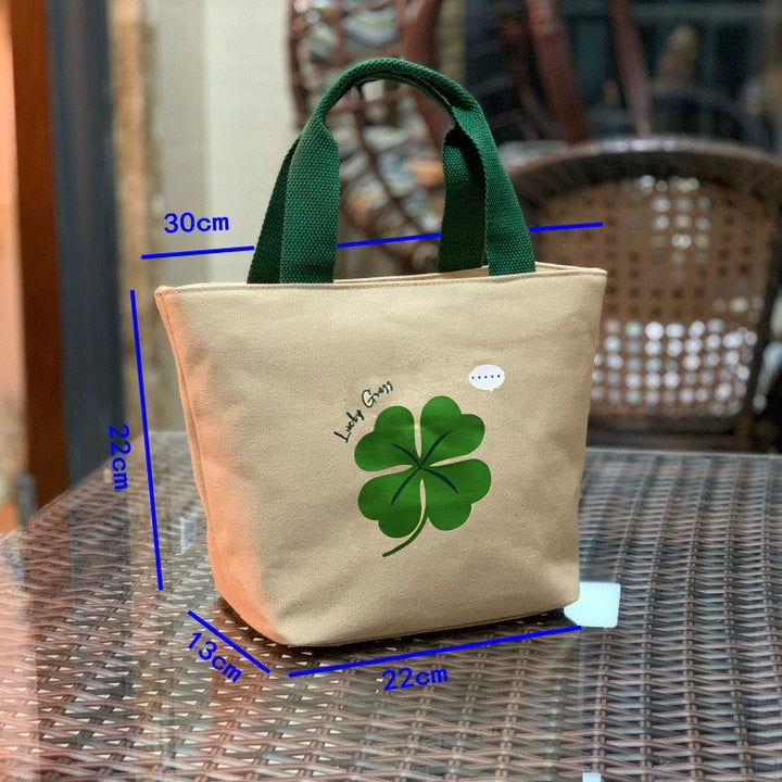 Cute Bear Print Lunch Tote Kalsten