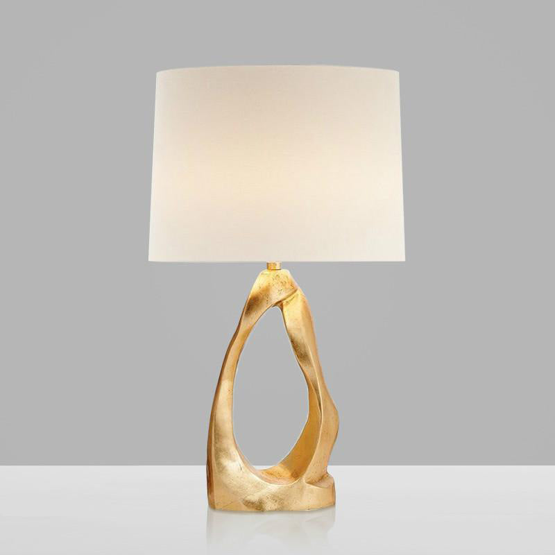 Artistic Table Lamp with Sculptural Design