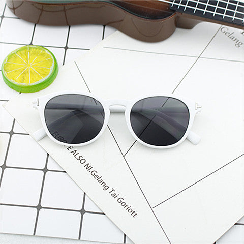 Women's fashionable round sunglasses with elegant plastic frame Kalsten