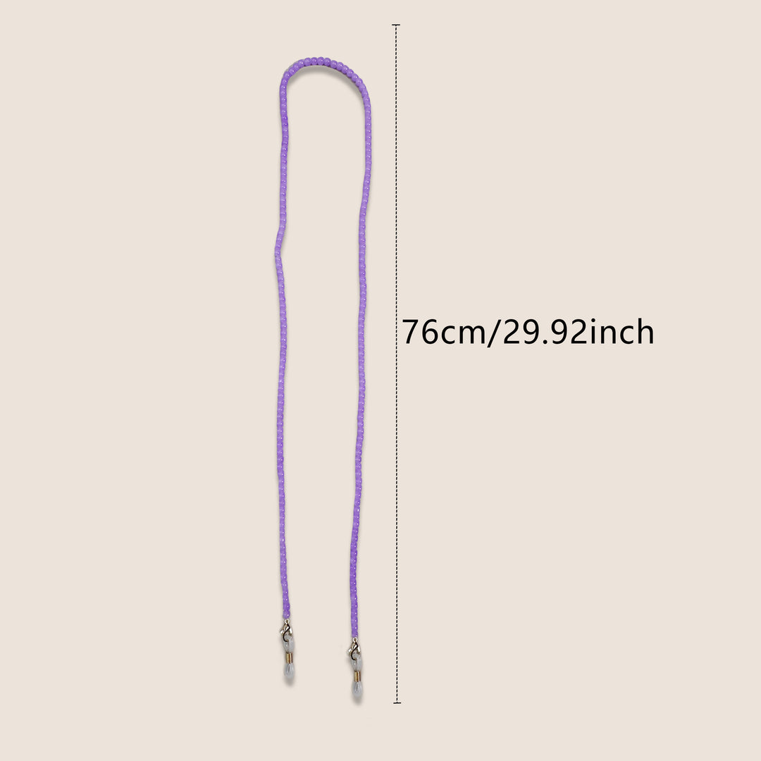 Elegant Beaded Eyewear Retainer Chain Kalsten