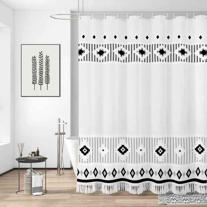 Artisan Stripe Shower Curtain Kalsten