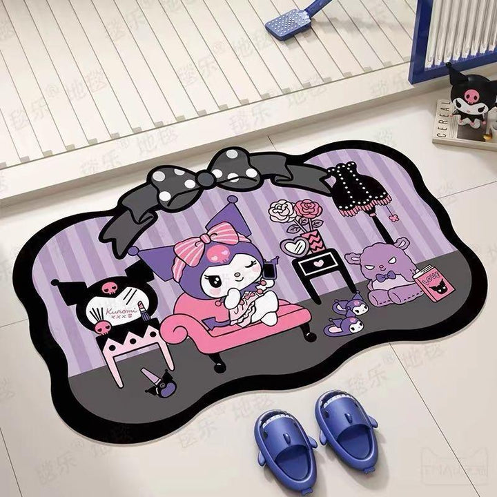 Decorative Cartoon-Themed Floor Mat