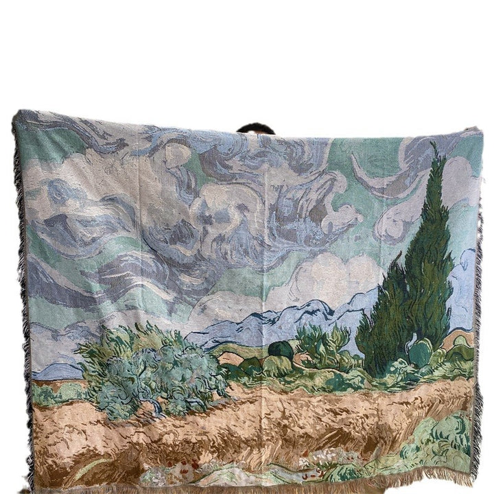 Artistic Scenic Tapestry Throw Blanket