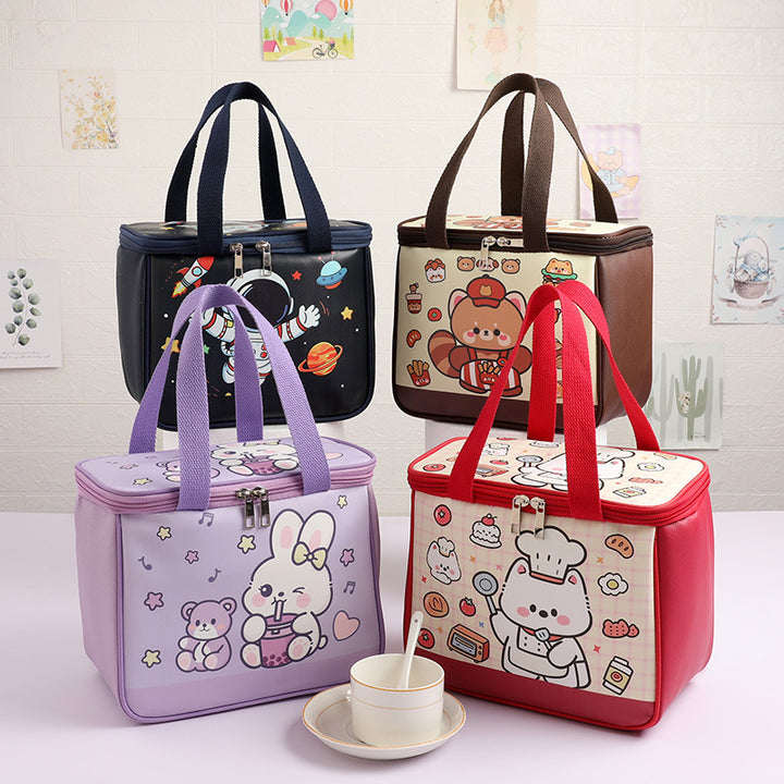 Insulated Cartoon Lunch Tote Kalsten