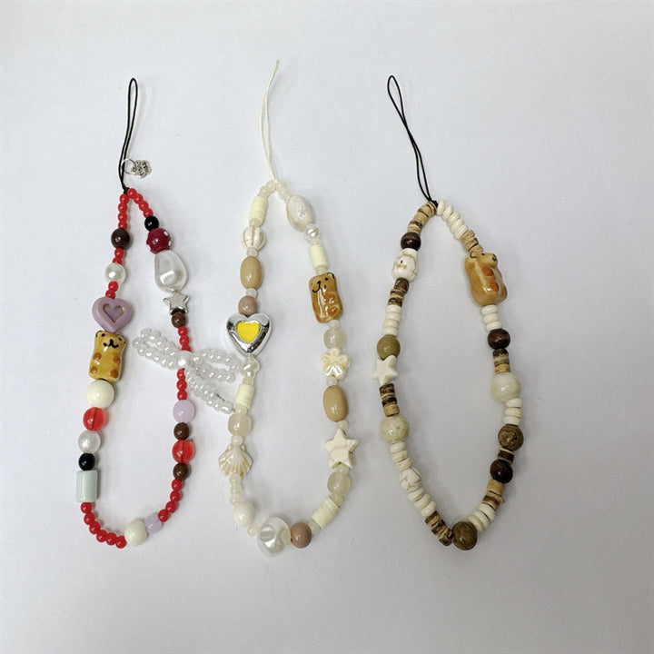 Handcrafted Beaded Charm Keychain Kalsten 1790135022