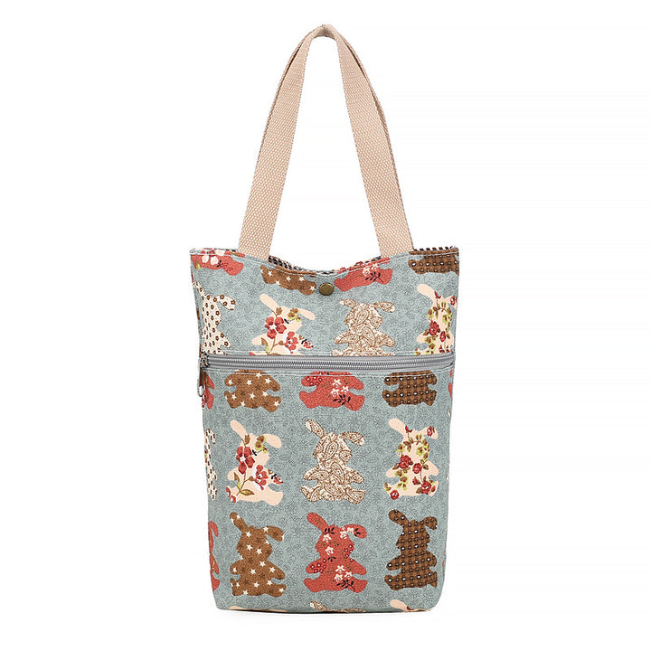 Stylish Cat-Themed Tote Bag Kalsten