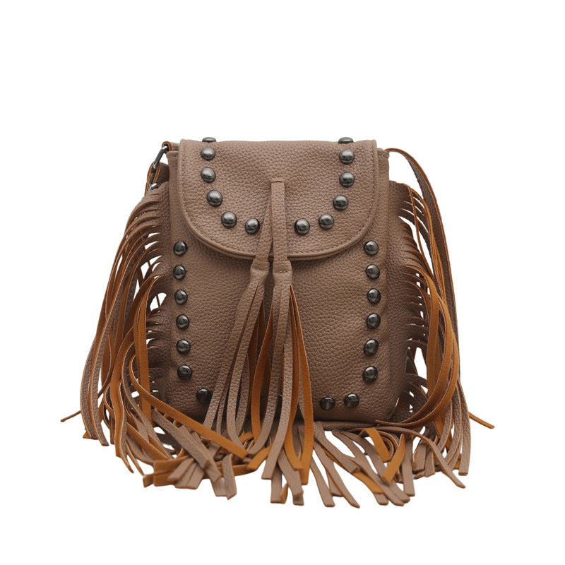 Bohemian Fringe Backpack