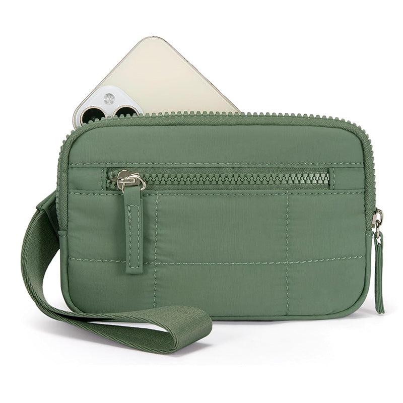 Stylish and Practical Cosmetic Clutch with Removable Carrying Strap Kalsten