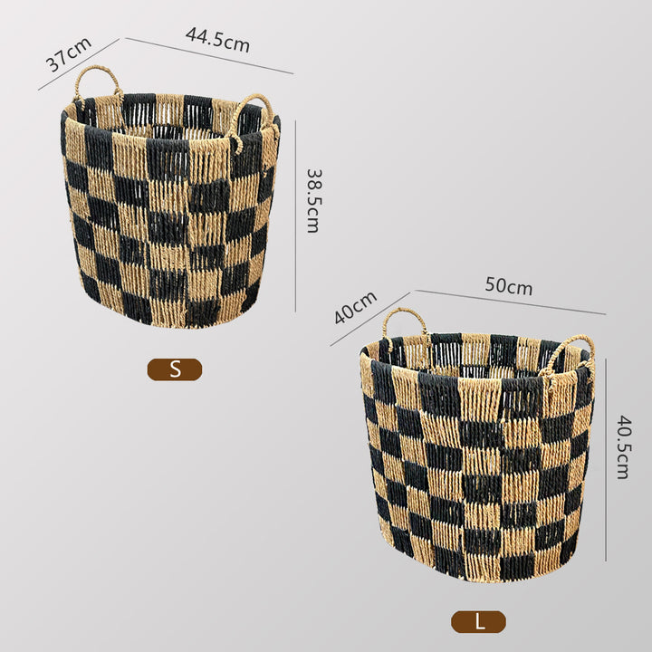 Handwoven storage basket Kalsten