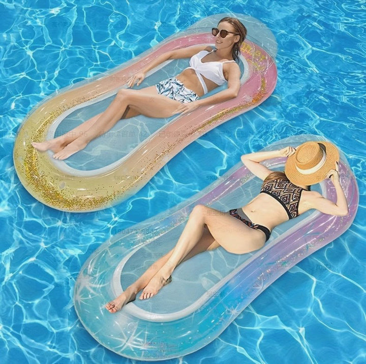 Women Inflatable Water Swimming Ring with Ergonomic Grip Kalsten