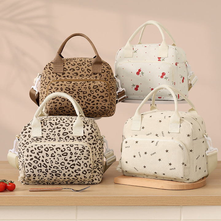 Insulated Leopard Print Lunch Bag Kalsten