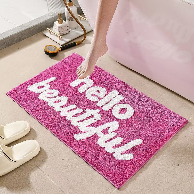 Playful Decorative Bath Mat