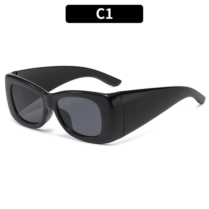 Sleek Oversized Square Sunglasses