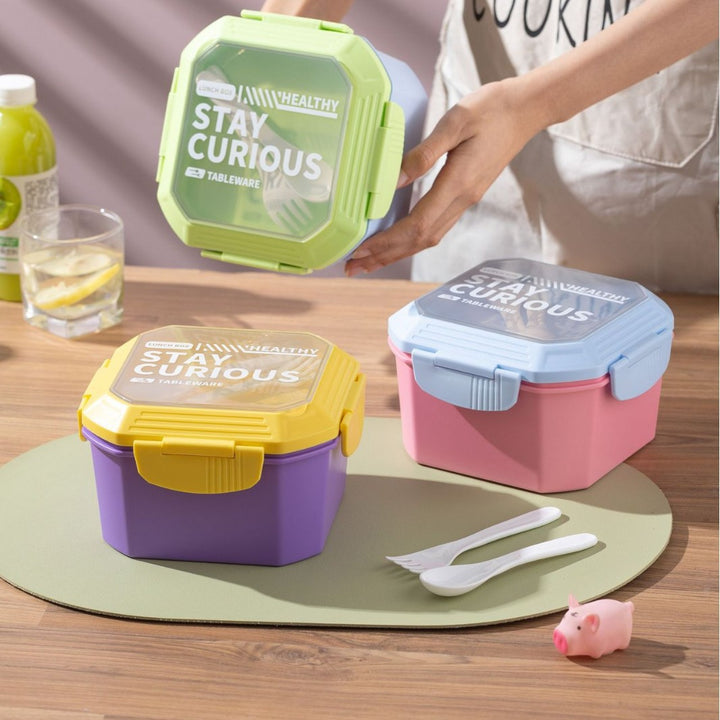 Multi-Compartment Eco-Friendly Meal Prep Container