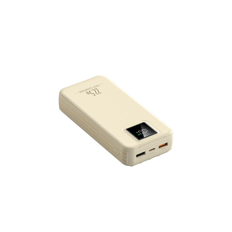 Portable power bank with intelligent fast charging function and digital charge level display Kalsten