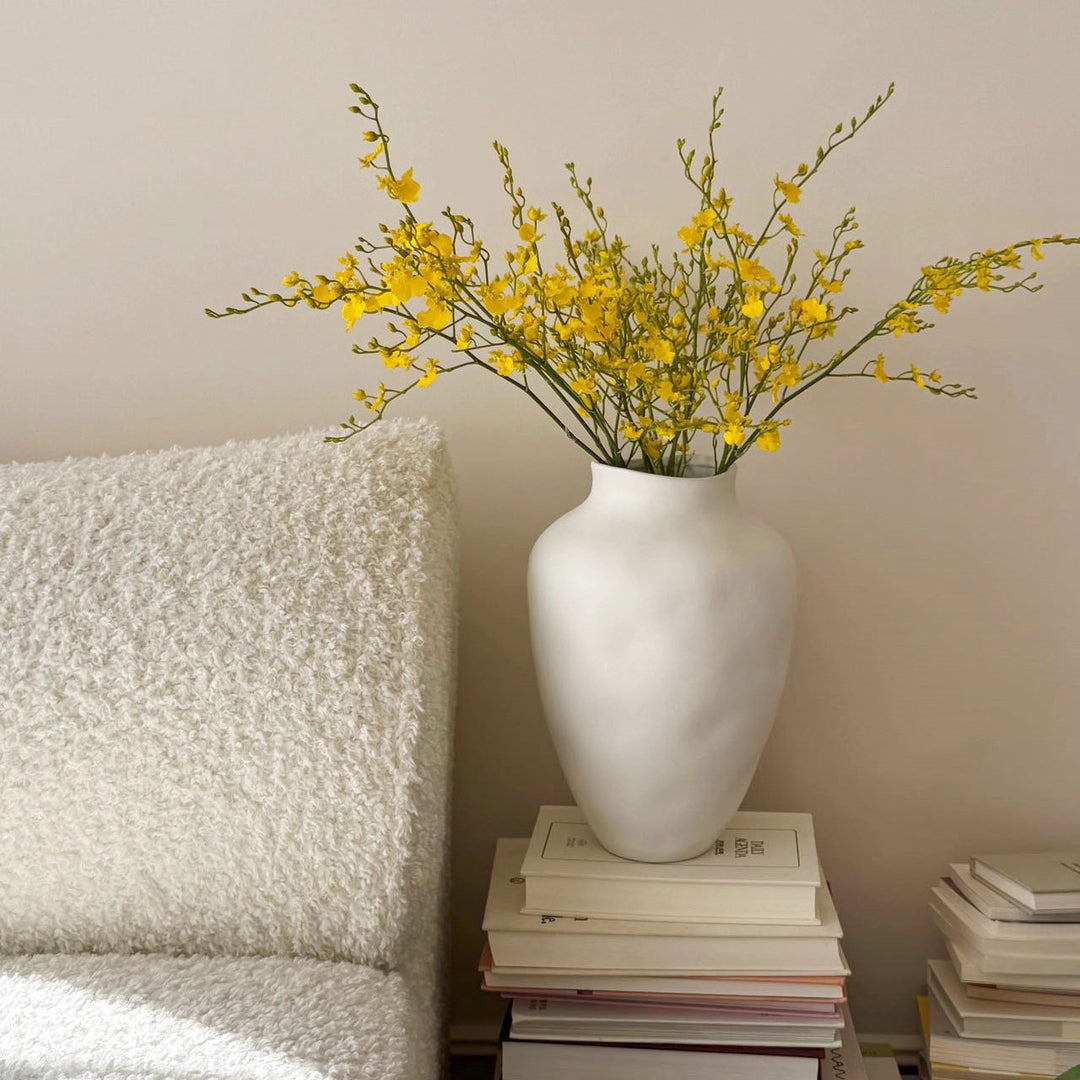 Elegant Tall Ceramic Vase