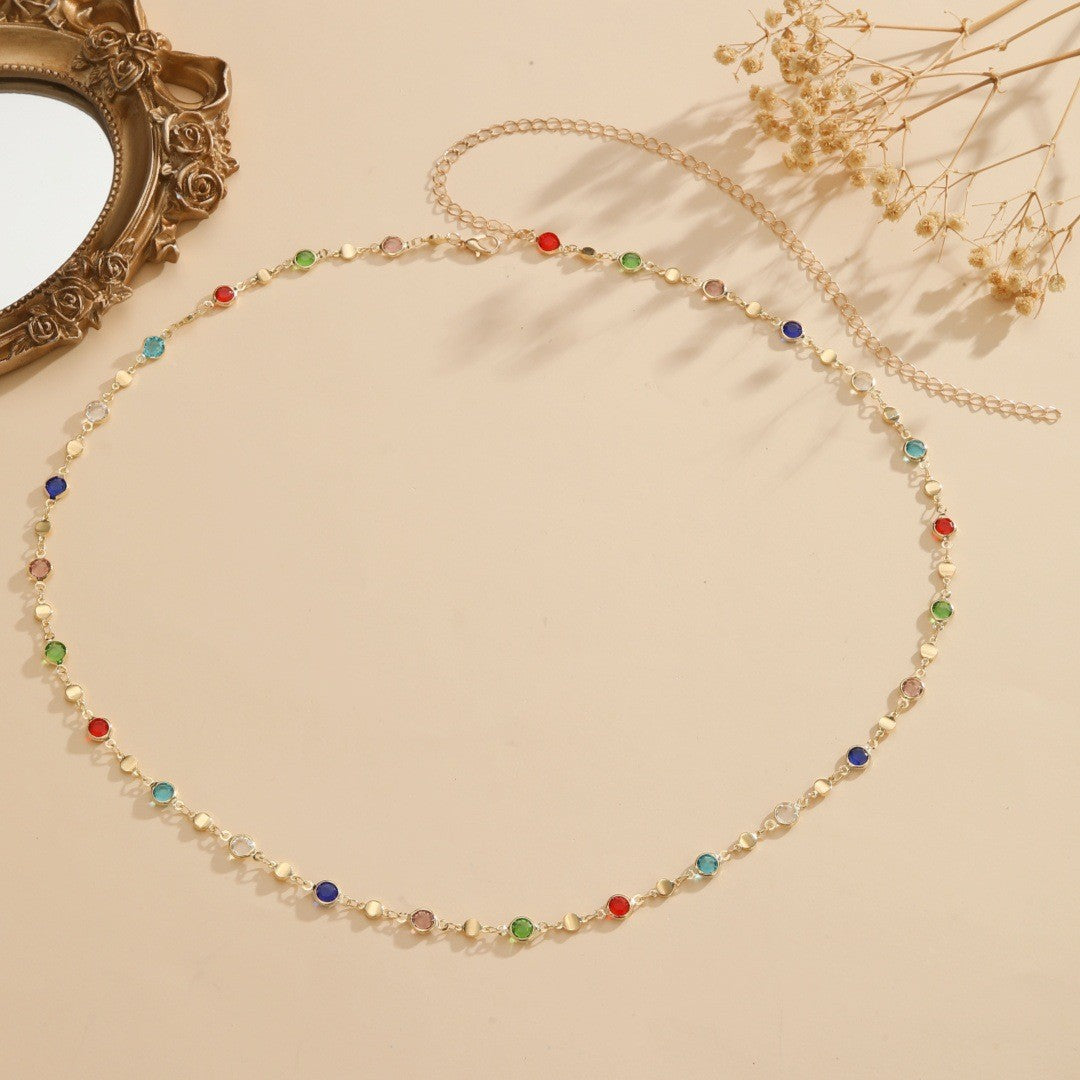 Colorful Gemstone Eyewear Chain Kalsten