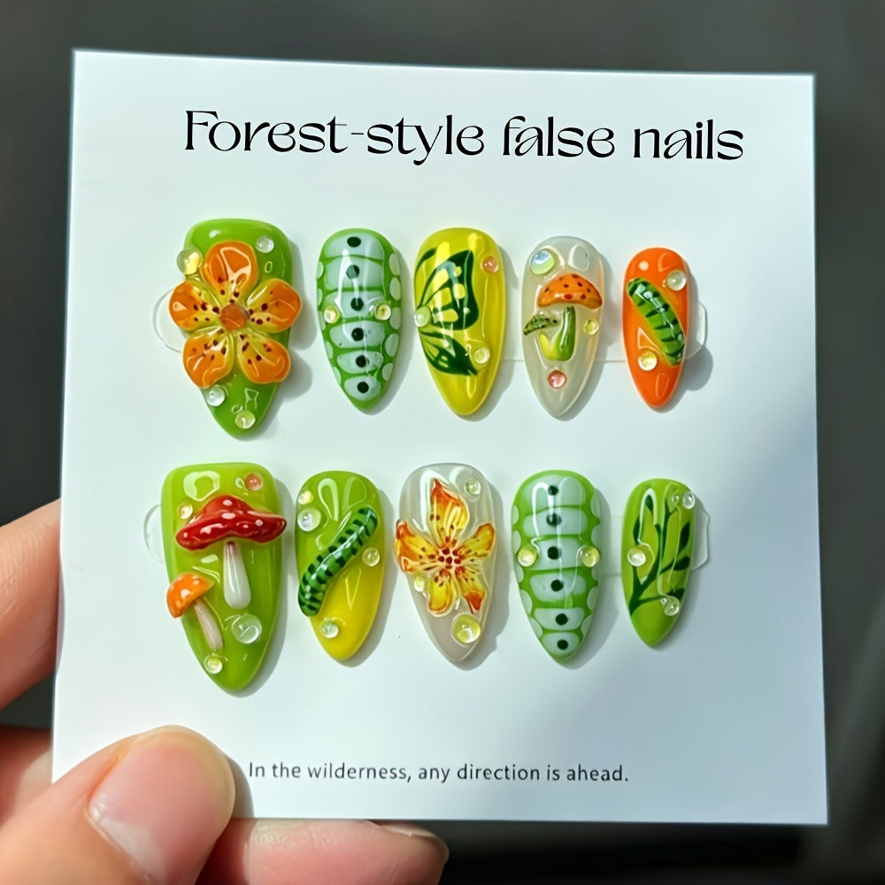 Artificials Nails Forest Style Kalsten