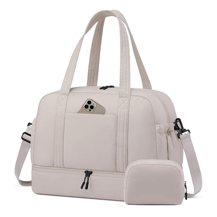 Multi-functional Sports Bag with Separate Cosmetic Pouch Kalsten