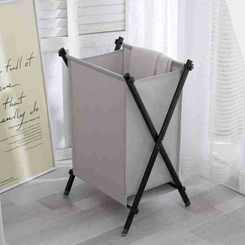 Foldable Laundry Basket with Practical Frame Kalsten