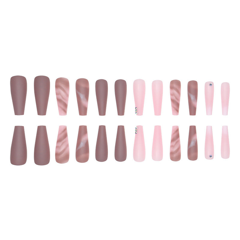 Stylish Long Acrylic Nail Tips Kalsten