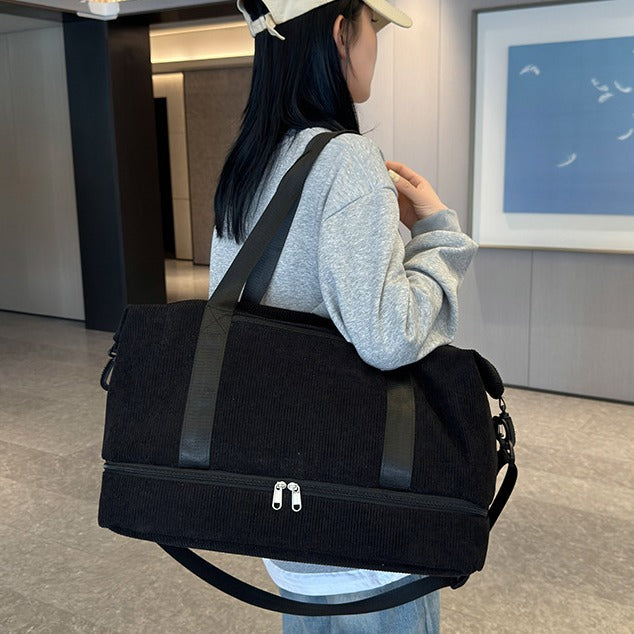 Corduroy Travel Weekender Bag Kalsten
