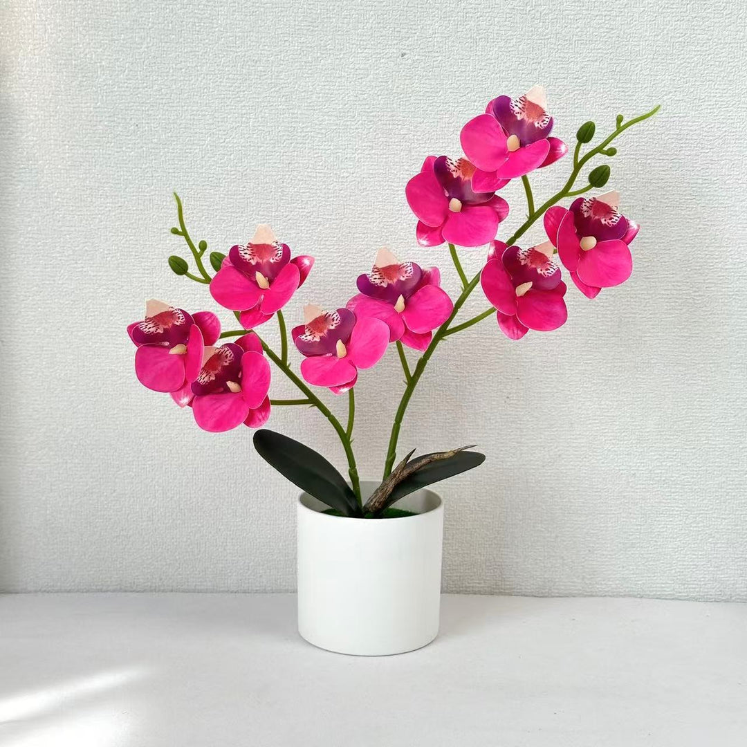 Artificial Orchid Flower Arrangement 1790480814 for Home Decor and Display