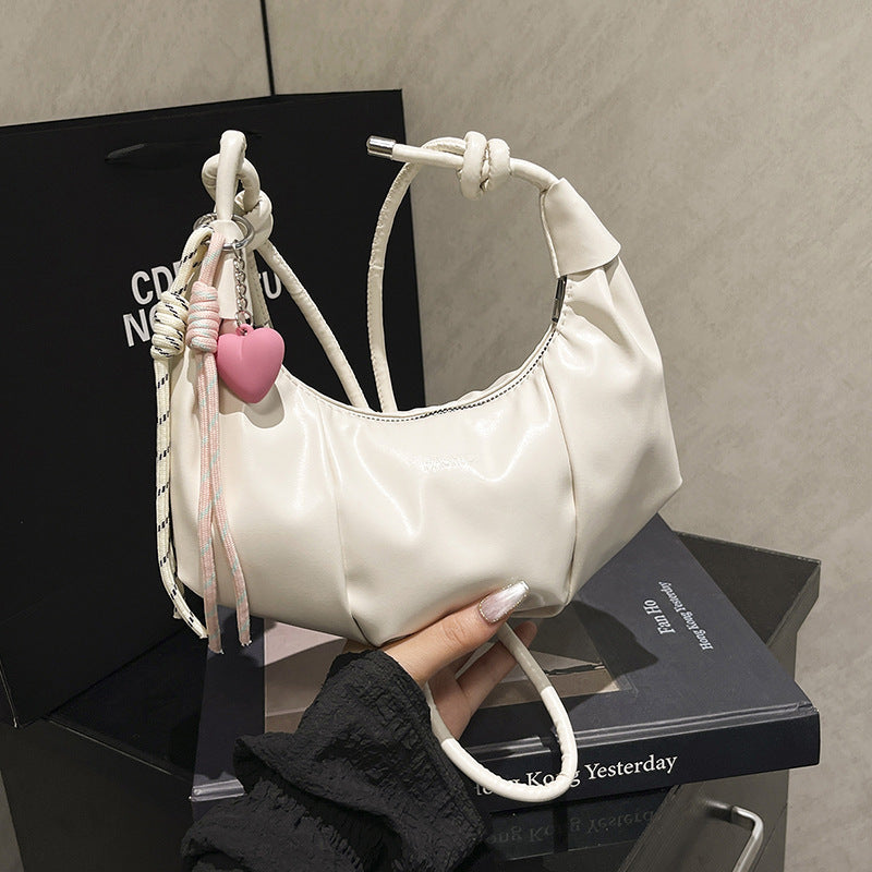Stylish Leather Hobo Handbag Kalsten
