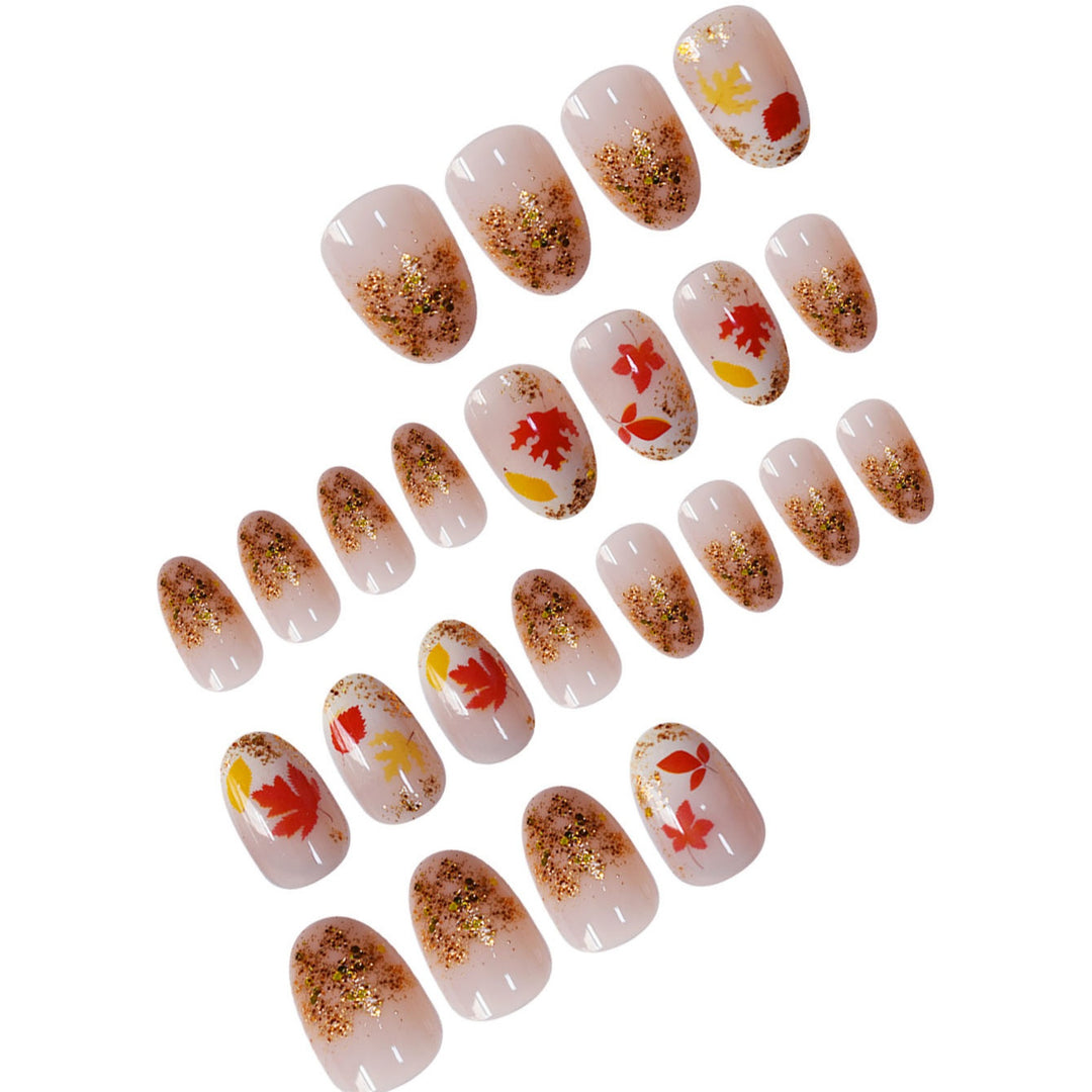 Autumn Leaf Press-On Nails Kalsten