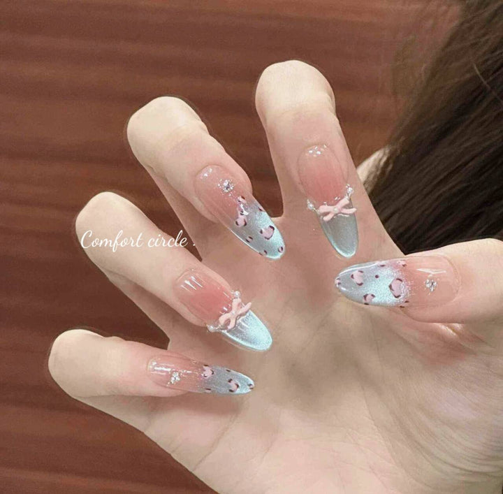 Premium Glittering Press-On Nail Extensions Kalsten