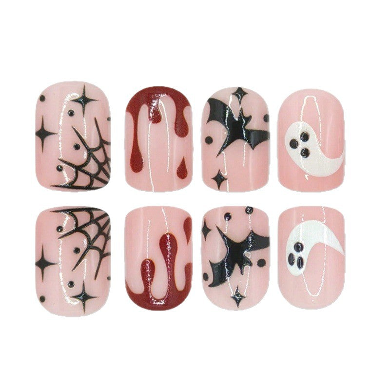 Artistic Halloween-Themed Nail Art Kalsten