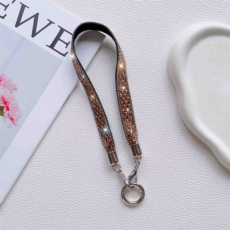 Decorative Rhinestone Phone Lanyard Kalsten