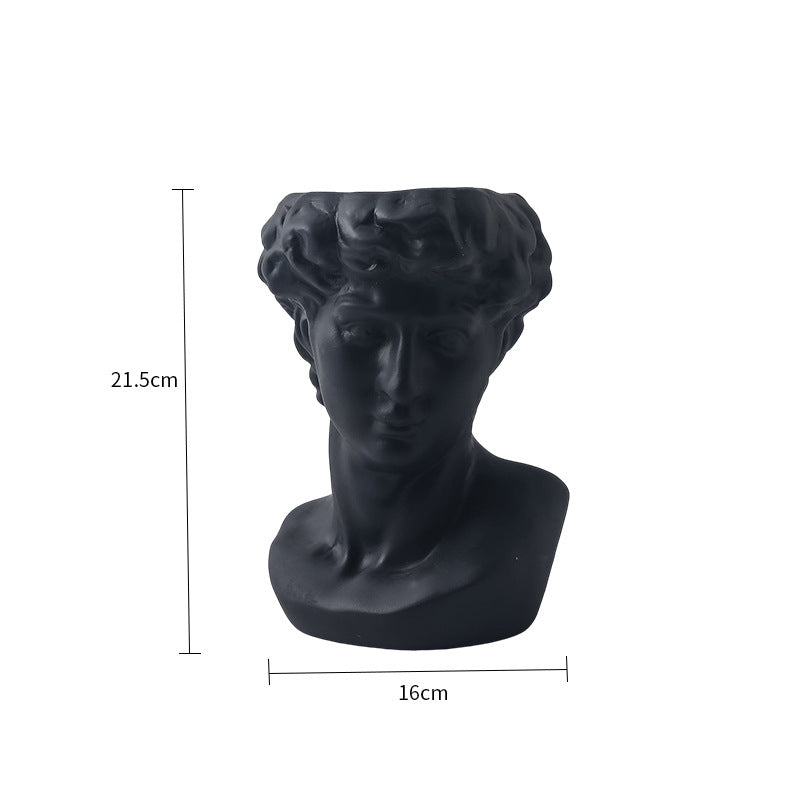 Decorative head vase Kalsten