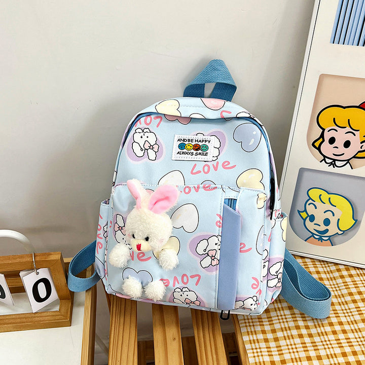 Cute Plush Bunny-Themed Mini Backpack Kalsten