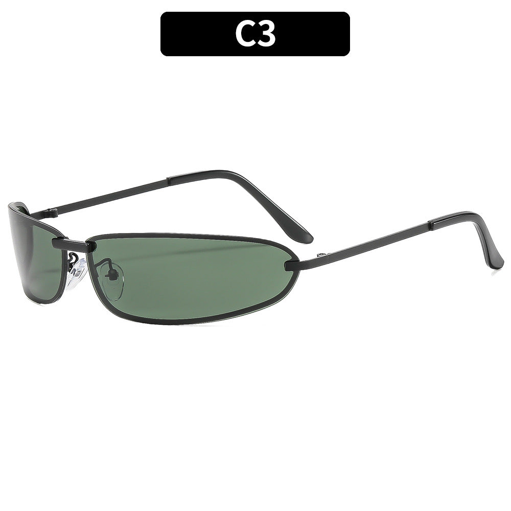 Modern Sleek Shield Sunglasses