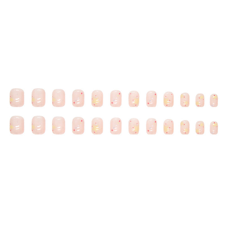 Artistic Star-Themed Press-On Nail Tips Kalsten