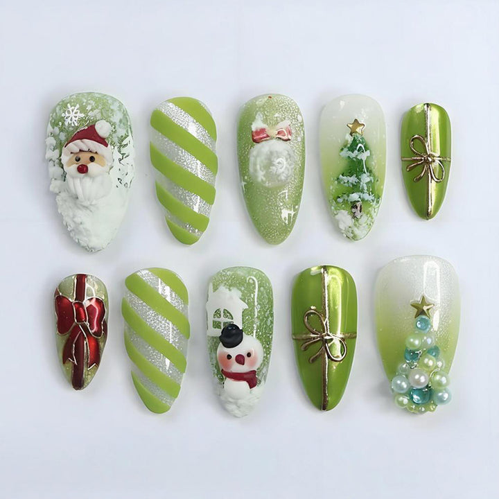 festive artificial nails Kalsten