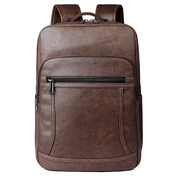 Sleek Professional Leather Laptop Backpack Kalsten